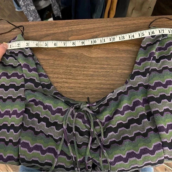 🌟ZARA STRIPED BUTTON Down Twist Front Mini Shirt Dress S  NWOT - Picture 7 of 12